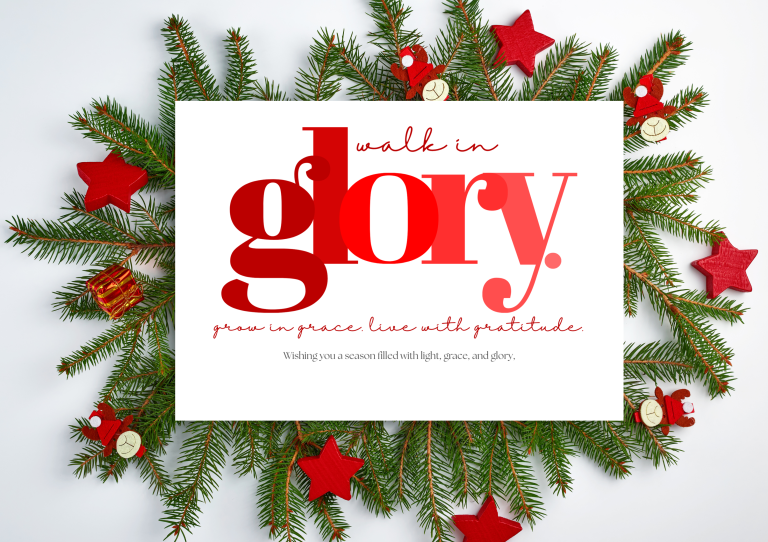 Introducing Glory — A Story of Growth, Grace & Gratitude